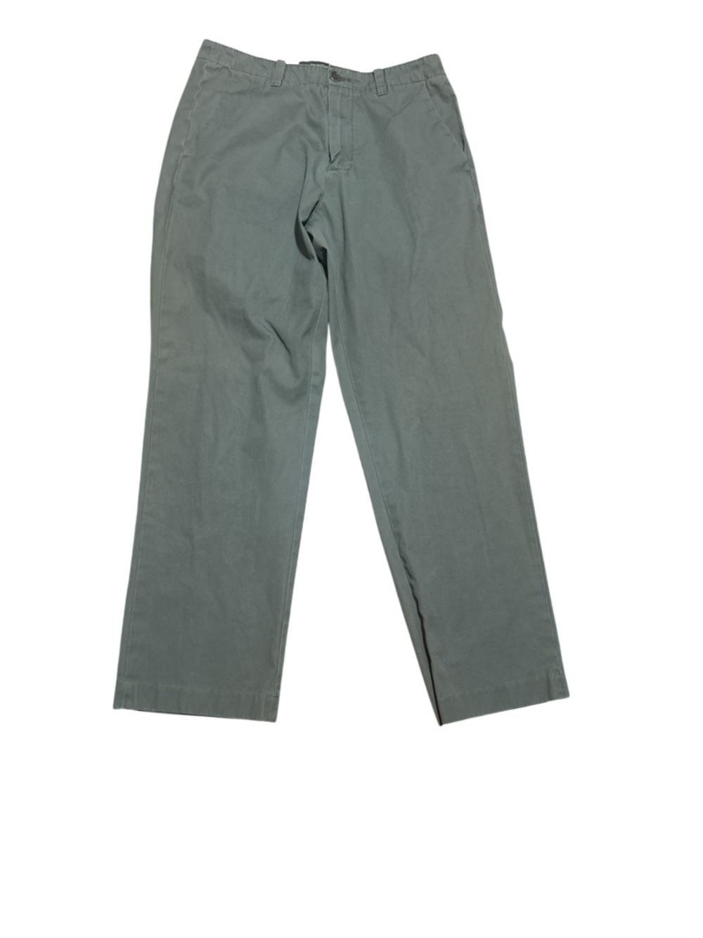 Banana Republic Gray Cotton Chino Pants Men’s 33x32 Straight Casual Minimalist - Picture 3 of 9